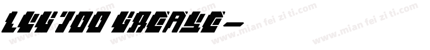LCG100 Grease字体转换